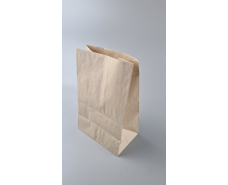 Пакет с дном бумажный крафт бурий, 180х120х280, 50г/м2 (25 шт)