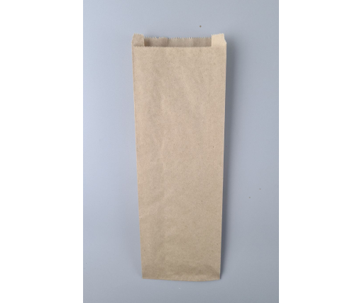 Бумажные пакеты саше крафт бурый, 120х40х360, 40г/м2 (100 шт)