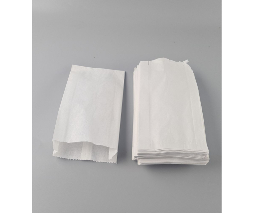 Бумажные пакеты саше крафт белый, 120х40х230, 40г/м2 (100 шт)