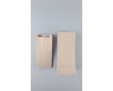 Бумажные пакеты саше крафт бурий, 100х40х230, 40г/м2 (100 шт)