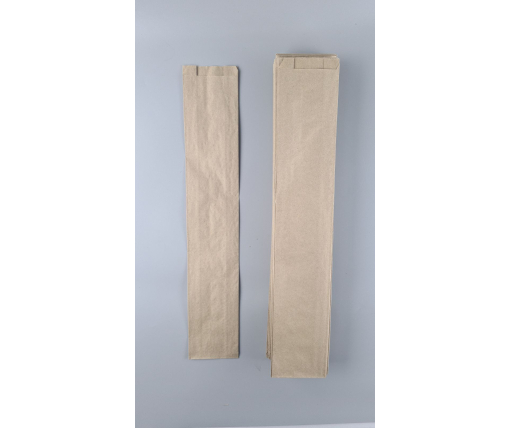 Бумажные пакеты саше крафт бурий, 100х50х560, 40г/м2 (100 шт)