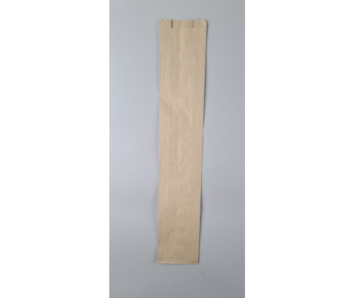 Бумажные пакеты саше крафт бурий, 100х50х560, 40г/м2 (100 шт)
