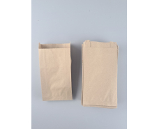 Бумажные пакеты саше крафт бурий, 120х40х230, 40г/м2 (100 шт)