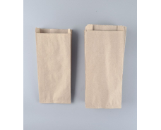 Бумажные пакеты саше крафт бурий, 120х40х270, 40г/м2 (100 шт)