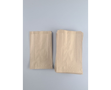 Бумажные пакеты саше крафт бурий, 140х50х240, 40г/м2 (100 шт)