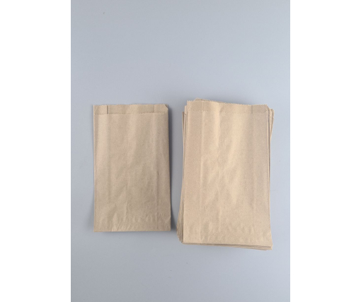 Бумажные пакеты саше крафт бурий, 140х50х240, 40г/м2 (100 шт)