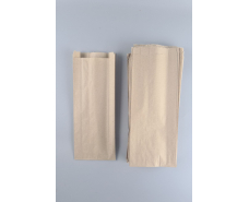 Бумажные пакеты саше крафт бурий, 140х50х360, 40г/м2 (100 шт)