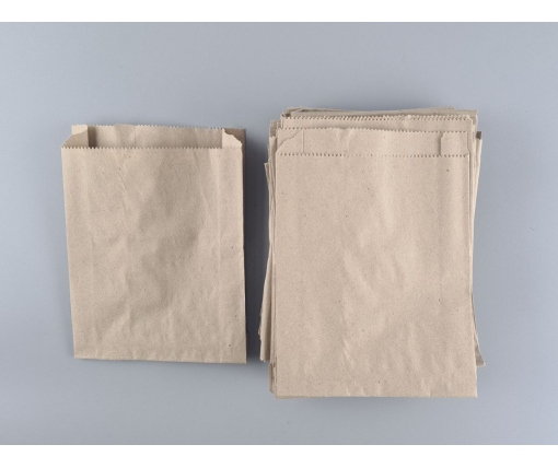 Бумажные пакеты саше крафт бурий, 150х40х200, 40г/м2 (100 шт)