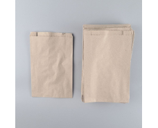 Бумажные пакеты саше крафт бурий, 150х50х240, 40г/м2 (100 шт)