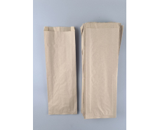 Бумажные пакеты саше крафт бурий, 150х50х440, 40г/м2 (100 шт)