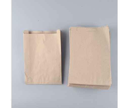 Бумажные пакеты саше крафт бурий, 170х50х250, 40г/м2 (100 шт)