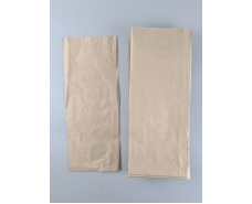 Бумажные пакеты саше крафт бурий, 170х50х440, 40г/м2 (100 шт)
