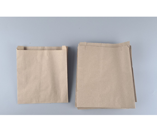 Бумажные пакеты саше крафт бурий, 200х50х230, 40г/м2 (100 шт)