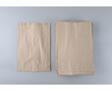 Бумажные пакеты саше крафт бурий, 200х50х300, 40г/м2 (100 шт)