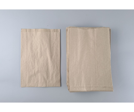 Бумажные пакеты саше крафт бурий, 200х50х300, 40г/м2 (100 шт)