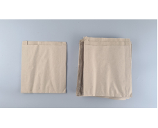 Бумажные пакеты саше крафт бурий, 220х50х250, 40г/м2 (100 шт)
