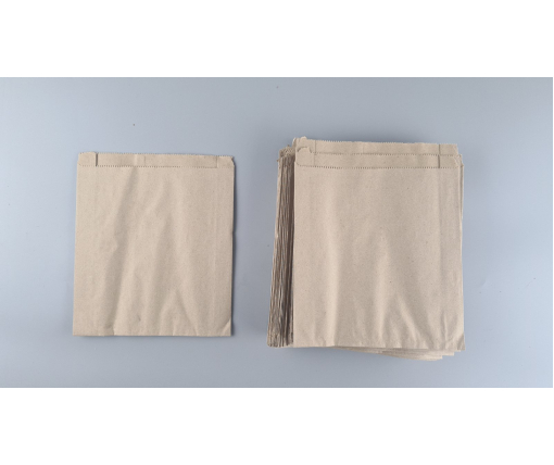 Бумажные пакеты саше крафт бурий, 220х50х250, 40г/м2 (100 шт)