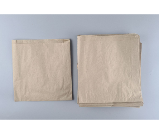 Бумажные пакеты саше крафт бурий, 250х60х270, 40г/м2 (100 шт)