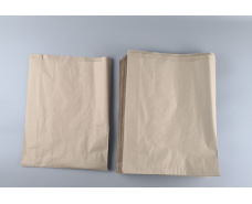 Бумажные пакеты саше крафт бурий, 300х100х400, 50г/м2 (100 шт)
