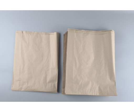 Бумажные пакеты саше крафт бурий, 300х100х400, 50г/м2 (100 шт)