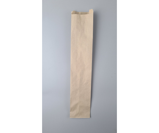 Бумажные пакеты саше крафт бурий, 90х40х460, 40г/м2 (100 шт)