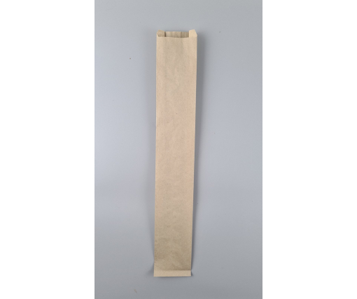 Бумажные пакеты саше крафт бурий, 90х40х570, 40г/м2 (100 шт)