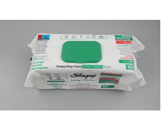 Влажная салфетка 100 шт с клапаном для уборки "SLEEPY" EXTRA CLEANING ЗЕЛЕНАЯ (1 пачка)