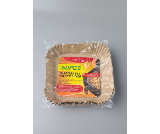 Бумажная форма для аэрогриля 20*4,5 (50 шт) (50 шт)