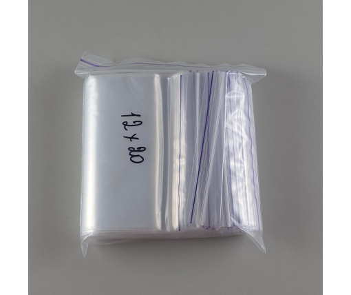 Зип-пакеты надёжная упаковка с замком Zip-Lock 12х20 (100шт) (1 пачка)