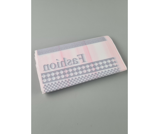 Пакеты с вырубной ручкой (20*30)""Fashion с кубиками бордовый (100 шт)