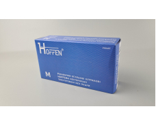 Перчатки Нитрил Фиолетовый(100шт) размер M"HOFFEN" (1 пачка)