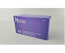 Перчатки Нитрил Кобальтовый (100шт) размер XS "HOFFEN" (1 пачка)