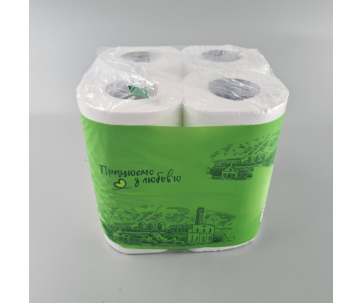 Туалетная бумага Смарагд" 96*110/50 целюл. 2 шар. (8 шт.)  (1 пачка)