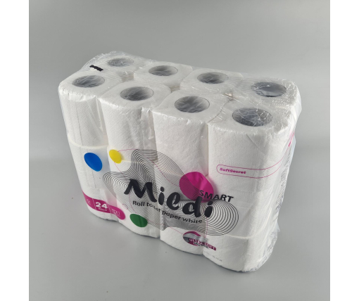 Туалетная бумага(2слоя) 93*105/45 "Mildi Smart" (а24) (1 пачка)