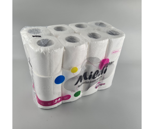 Туалетная бумага(2слоя) 93*105/45 "Mildi Smart" (а24) (1 пачка)