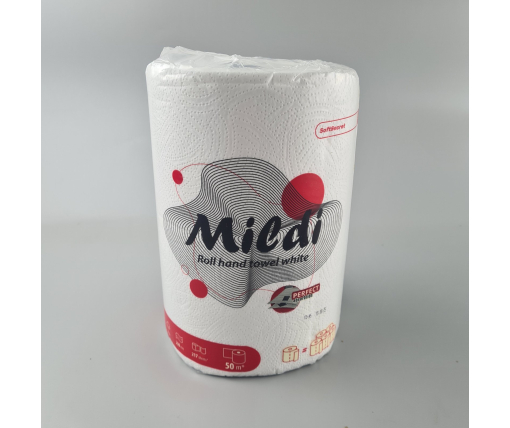 Полотенце бумажное "Mildi Soft Secret" 230*160/45 целюл. 2 шар. (1 шт.) (1 пачка)