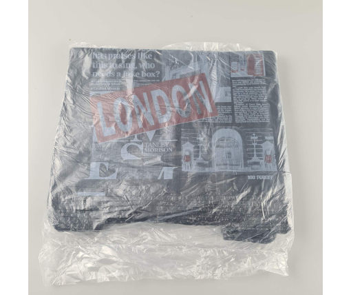 Пакет майка полиэтиленовая (тип FA) 300(2*70)*530"Ночной Лондон" Леоми (100 шт)