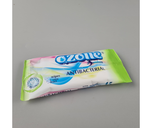 ᐉ Влажная салфетка  15 шт "Ozon" Алоэ-вера (1 пачка)