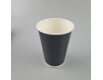 Стакан картонный 2х слойный 340мл  "Черно белый"  (20 шт)