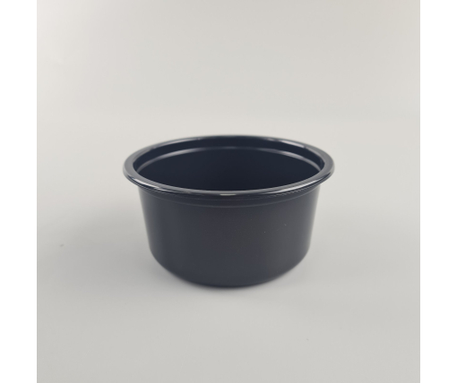 Супник черный гладкий D-115 (350 гр) Битнер (50 шт)