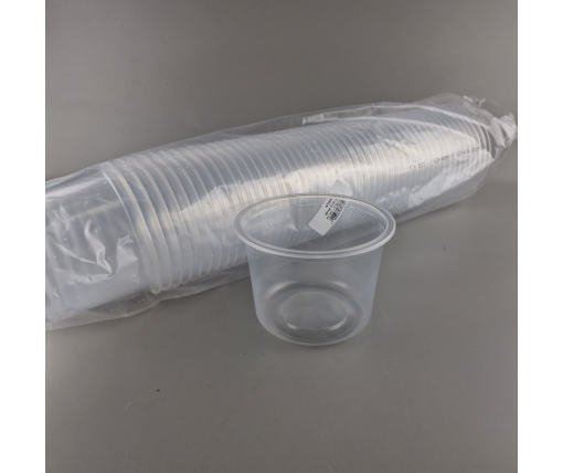 Супник прозрачный гладкий D-115 (500 гр) Битнер (50 шт)