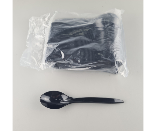 Ложка 180мм Черная Премиум Андрекс (100 шт)