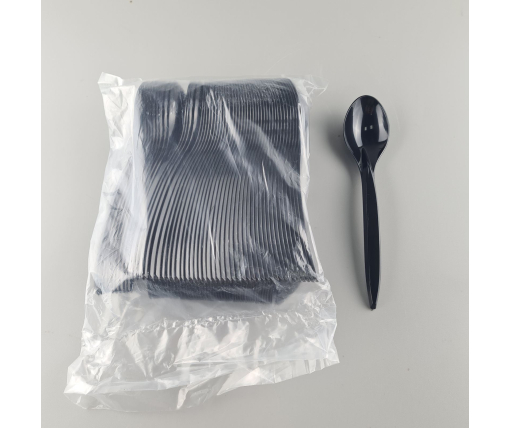 Ложка 180мм Черная Премиум Андрекс (100 шт)