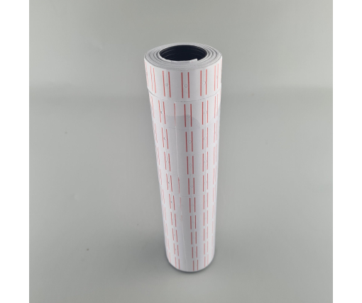 Бумажный ценник для пистолета TM LAU 600шт белый (10 шт)