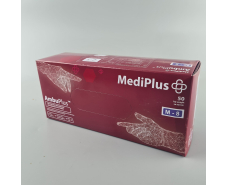 Резиновые перчатки "Амбулатория" MEDIPLUS 50 шт. (M) (1 пачка)