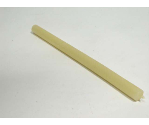 Свеча хозяйственная 24см Ø2см парафиновая белая (10 шт)