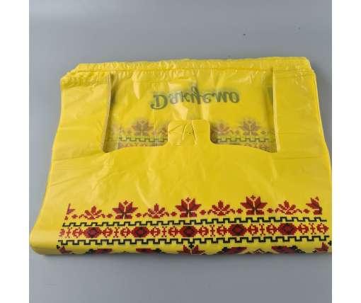 Пакет майка полиэтиленовая 40*60 Вышиванка (Мрия) (100 шт)