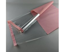 Пленка для цветов Рулон 8 м Тонировка с каймой  (75) (h700) № 802 Пудра (1 шт)