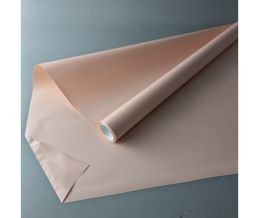 Пленка премиум для цветов Престиж" 8 м (67)  (h660) № 823 Светлая Пудра (1 шт)