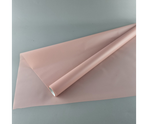 Калька для цветов рулон 8м тонированный матовый (77) (h660) №834 Пудра (1 шт)